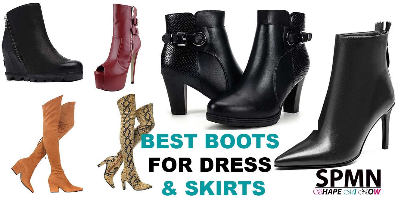 how to wear ankle boots with dresses pictures