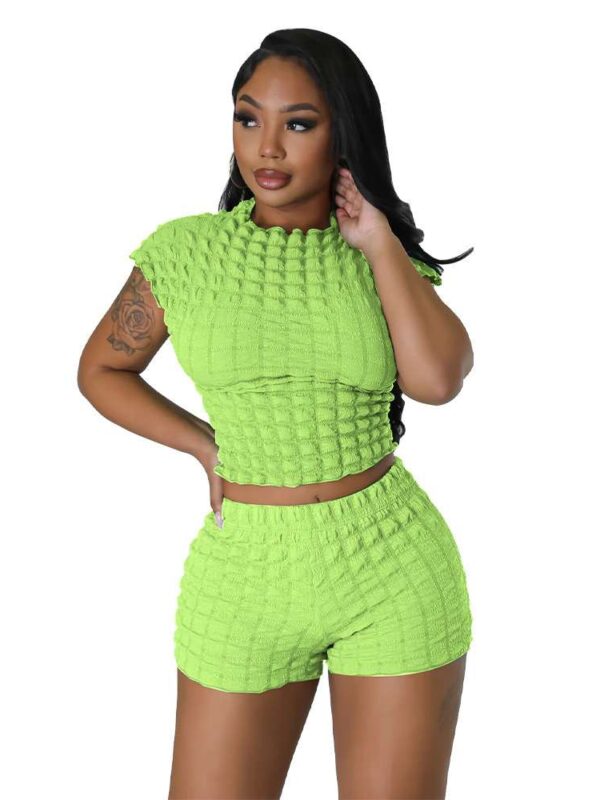 PORTCORN TOP AND SHORT