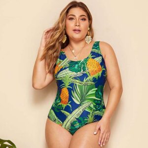 floral swimsuit one piece