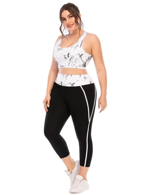 Plus Size Workout and Yoga Clothing Suit