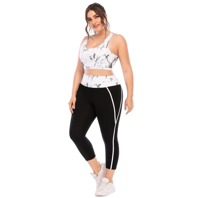 Plus Size Workout and Yoga Clothing Suit