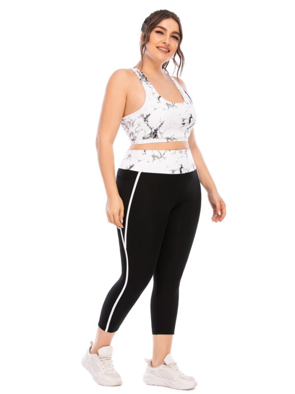 Plus Size Workout and Yoga Clothing Suit