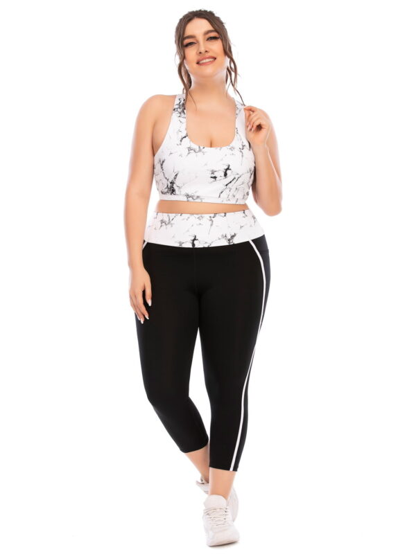 Plus Size Workout and Yoga Clothing Suit