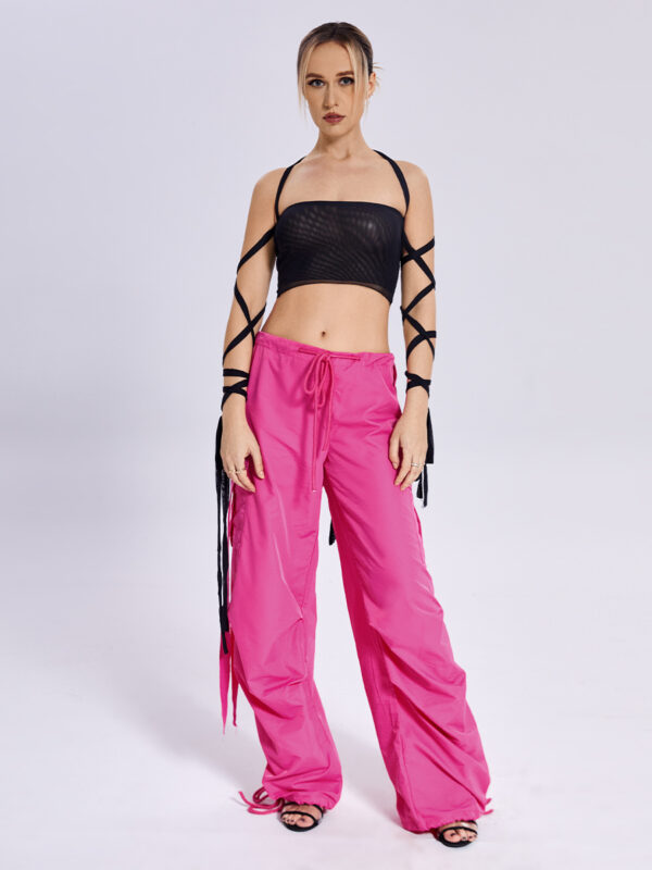 Loose Casual Streamer Overalls cargo Pants