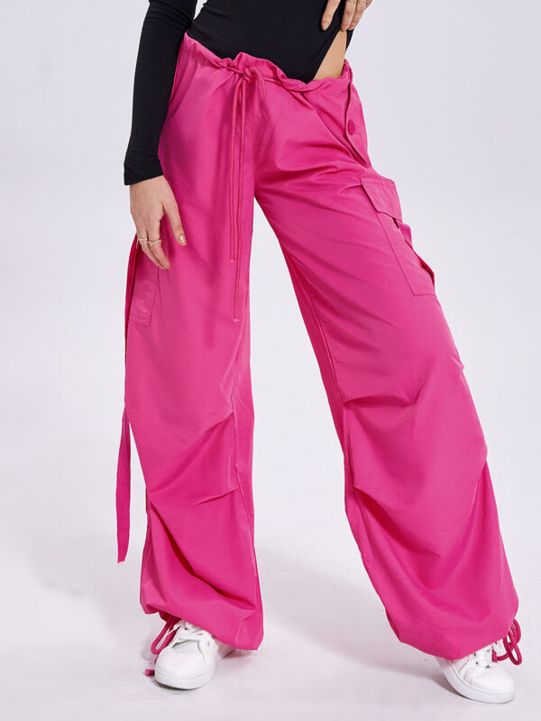 Loose Casual Streamer Overalls cargo Pants
