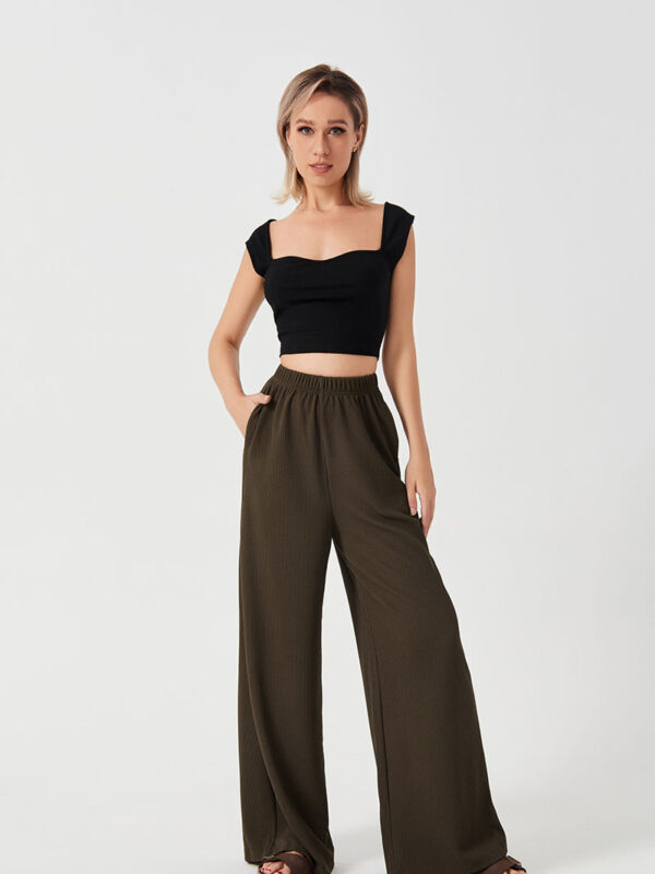 Don't Stress Baggy Loose Wide-leg Pants