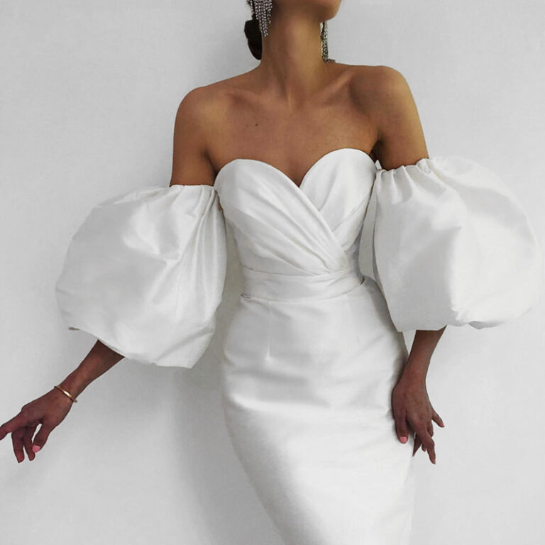 Stretch Slim Fit Seam Button Bandage Dress | ShapeMiNow