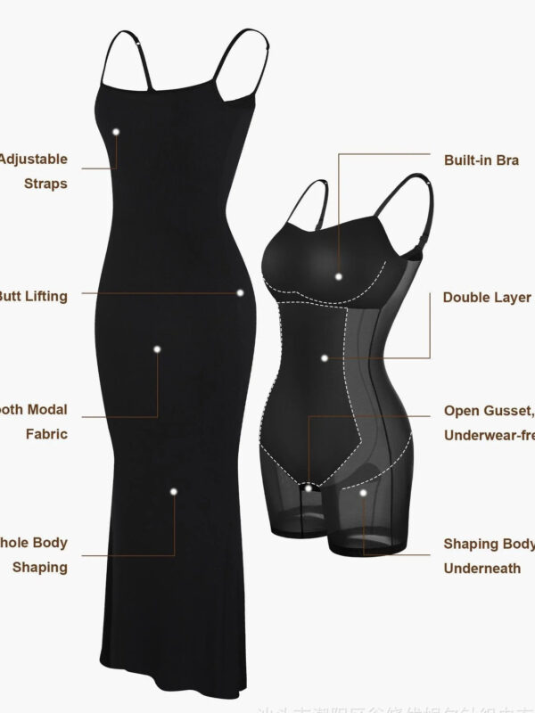corset bodycon dress long