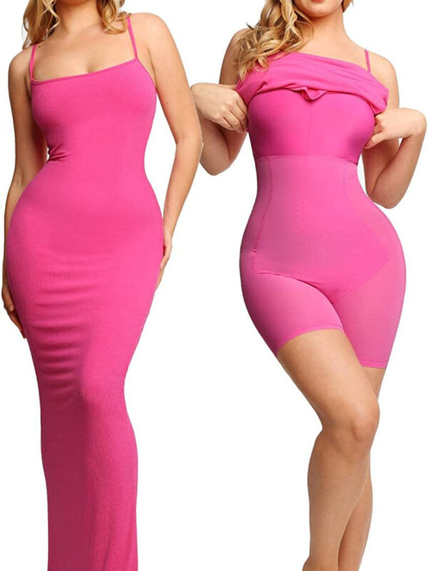 corset bodycon dress long