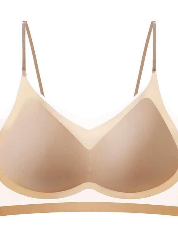 Ultra Thin Transpirant Ice Silk Seamless Underwear Bra