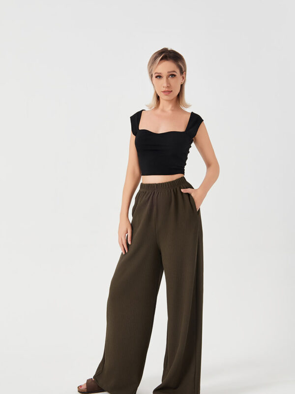 Don't Stress Baggy Loose Wide-leg Pants