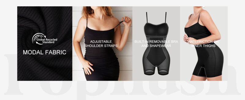 shapeminow Double Compression Tummy Tuck Crotch Suspender Corset Dress1 | ShapeMiNow is your go-to store for all kinds of body shapers, dresses, and statement pieces.