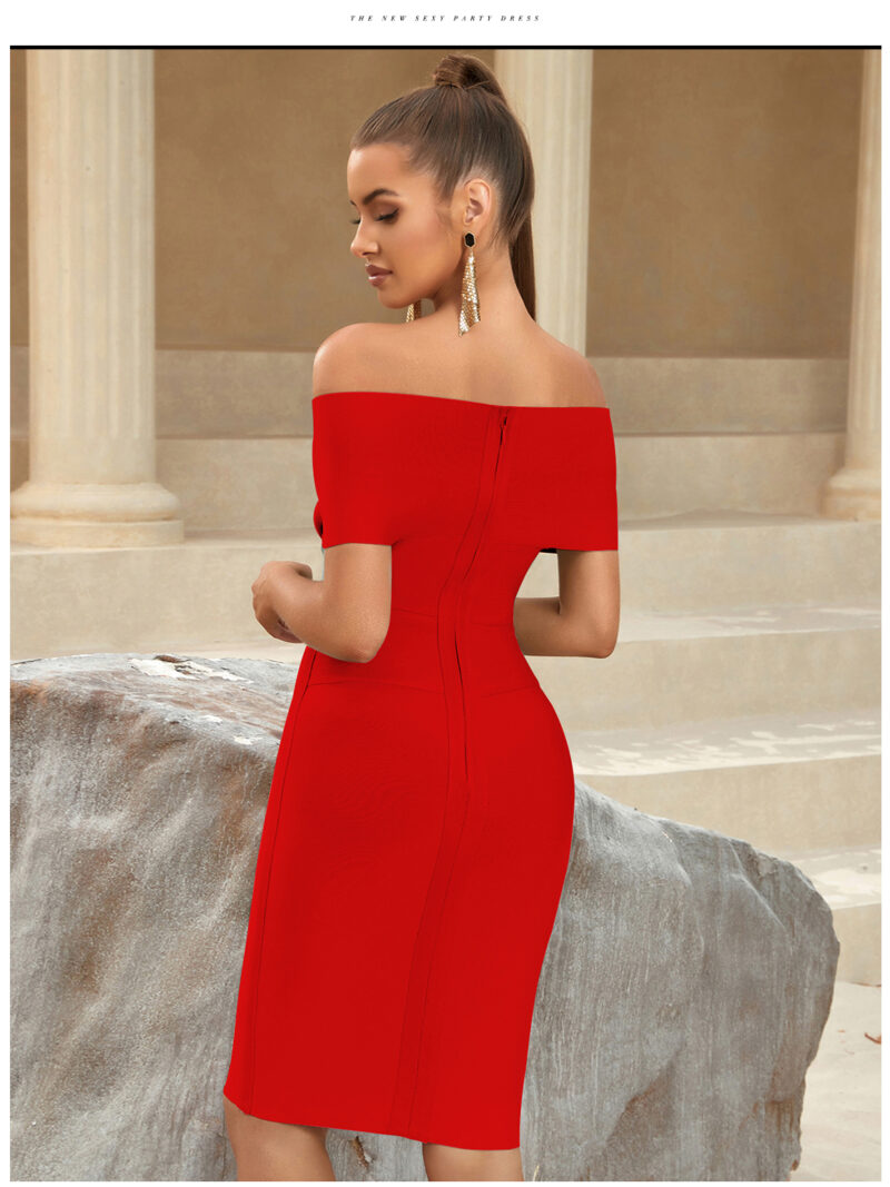 shapeminow Sweetheart Offer Bandage Bodycon Dress6 | ShapeMiNow is your go-to store for all kinds of body shapers, dresses, and statement pieces.
