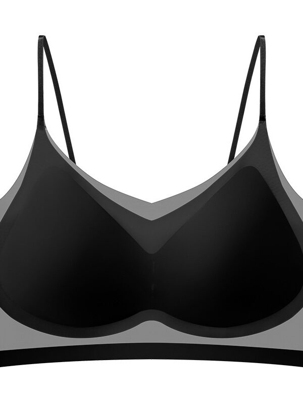 Ultra Thin Transpirant Ice Silk Seamless Underwear Bra