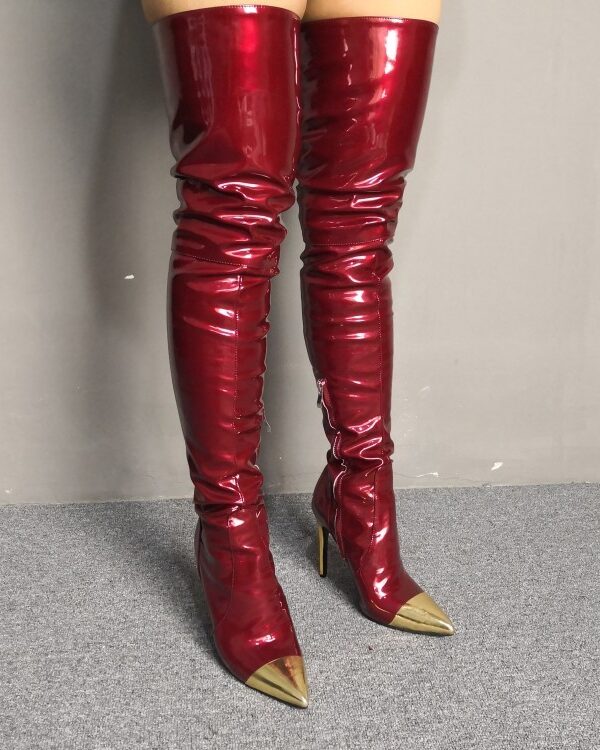 Over-the-Knee  Slim Fit  Boots