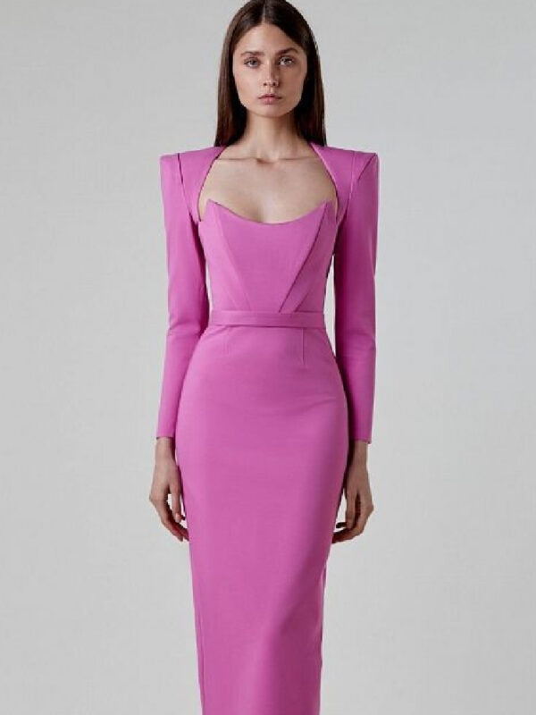 Slicky Ladies Midi Bandage Dress