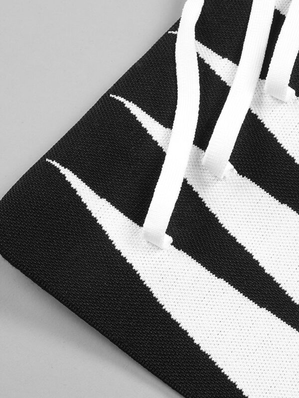 3Dimensional Knit Turtleneck Maxi Dress--1 shapeminow