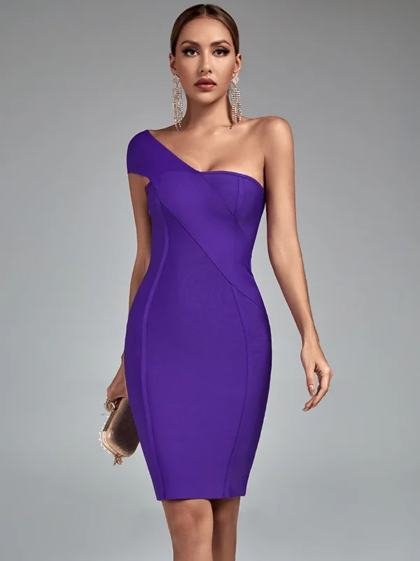 De Fiesta Largo Bodycon Bandage Dress- shapeminow