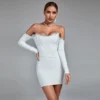 Empire Waist Mini Bandage Dress 5 Empire Waist Mini Bandage Dress
