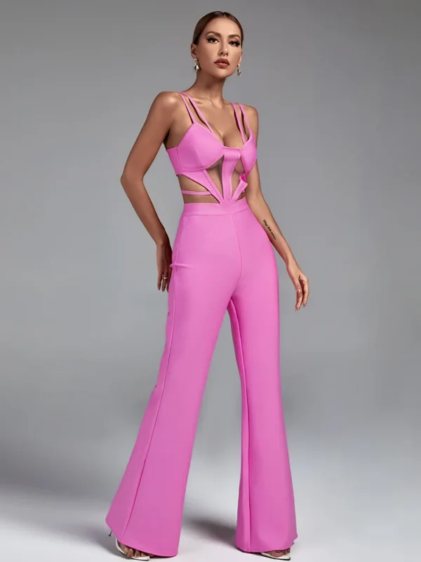 shapeminow-Stats Sleeveless Jumpsuit