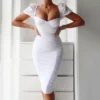 Retro Temptation Pleated Bubble Party Dress