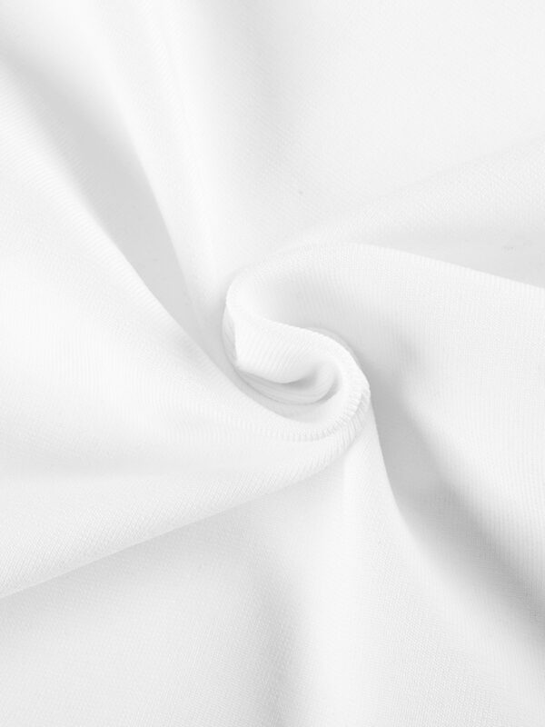 LaceNeck Vestidos Long Sleeve Bandage Dresses