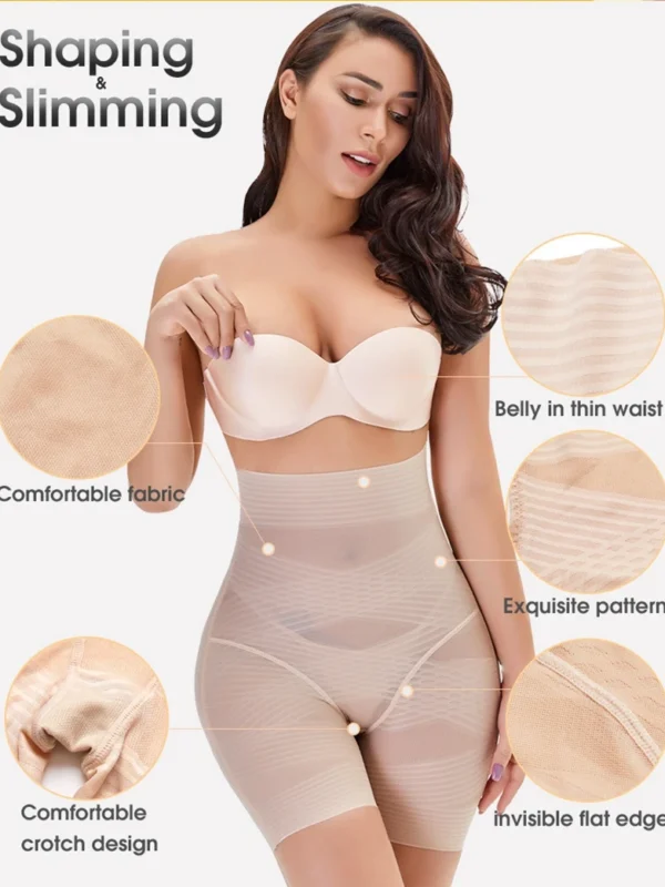 shapeminow Seamless High Waist Colombian Tummy Control Faja Panties