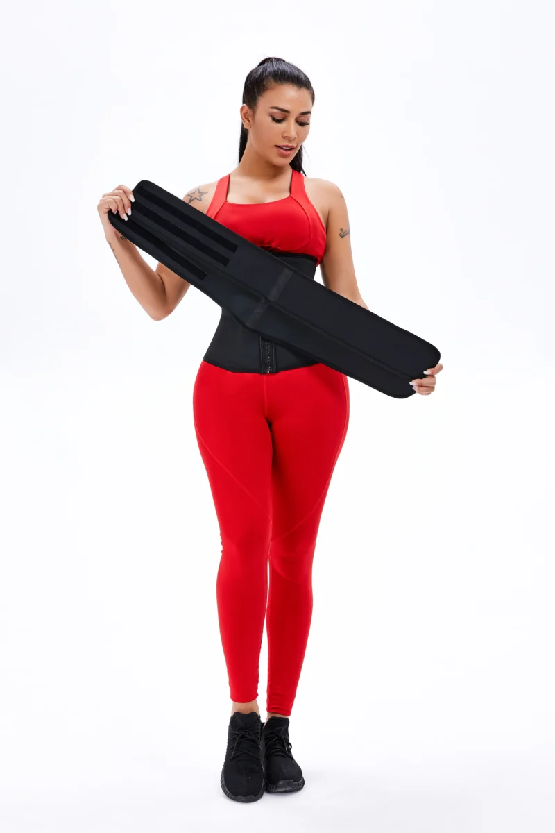 shapeminow Slim It Girl Latex Waist Trainers Control Belt scaled | ShapeMiNow is your go-to store for all kinds of body shapers, dresses, and statement pieces.
