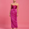Strapless Velvet Evening Tube Dress 7 Strapless Velvet Evening Tube Dress 2