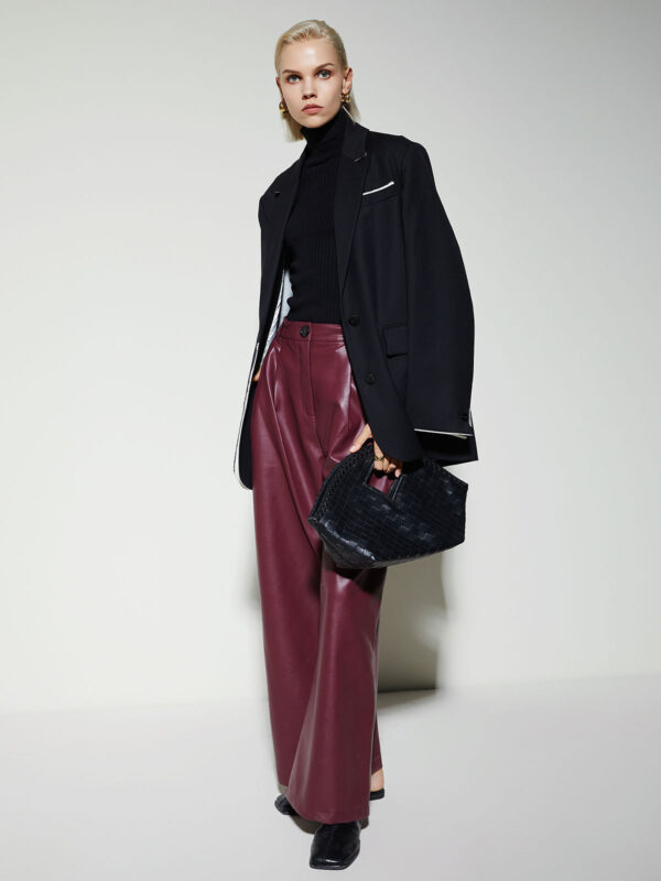 Twill Woolen High Style Coat Top