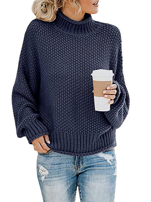 Siyara Turtleneck Knitted Sweater