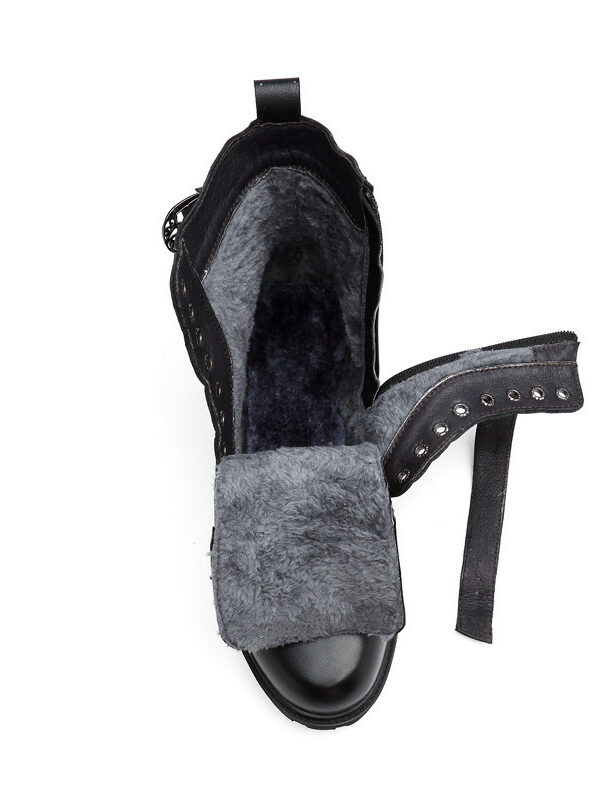 Wool winter High-top Boot