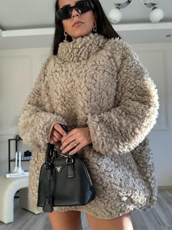 Lamba Loose Wool Coat/Top