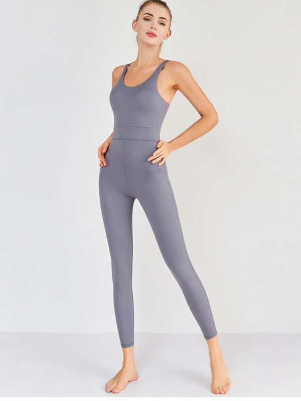 Foyo Open Back Yoga Jumpsuit