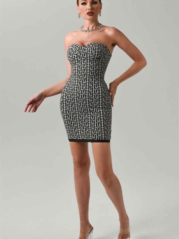 Baddy Girl Bandage dress Set