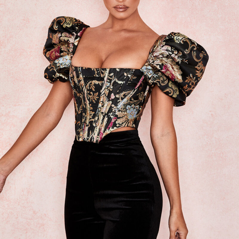 shapeminow Bodice Navel Crop Slim Waist Corset Tops3 | ShapeMiNow is your go-to store for all kinds of body shapers, dresses, and statement pieces.