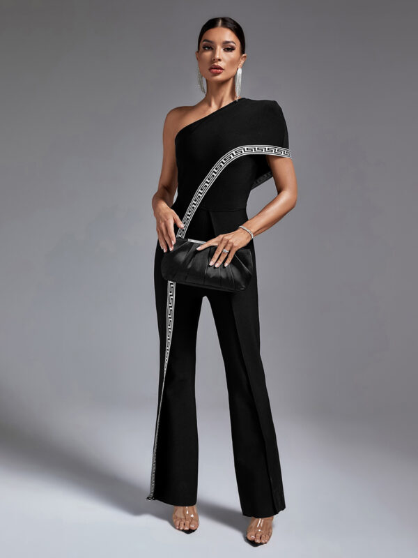 Fashion Queen One Shoulder Jumpsuit 3