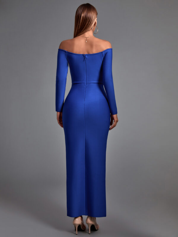 Royal Apparel Slit Maxi Dress 6