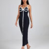 Sasha White-Stripe Midi Dress 7 Sasha White-Stripe Midi Dress 4