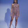 See Through Beaded Mini Club Dress 13 See Through Beaded Mini Club Dress 2