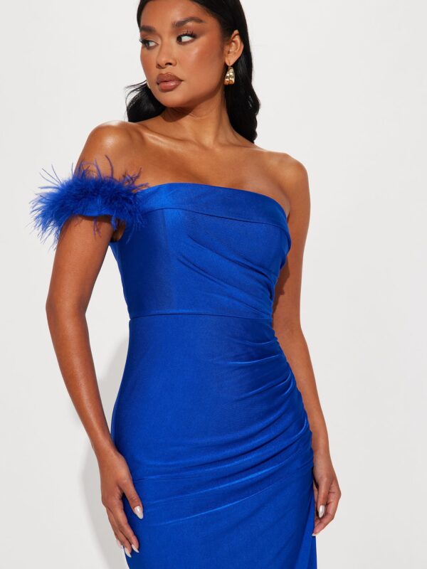 Side Slit Off-Shoulder Dress 2