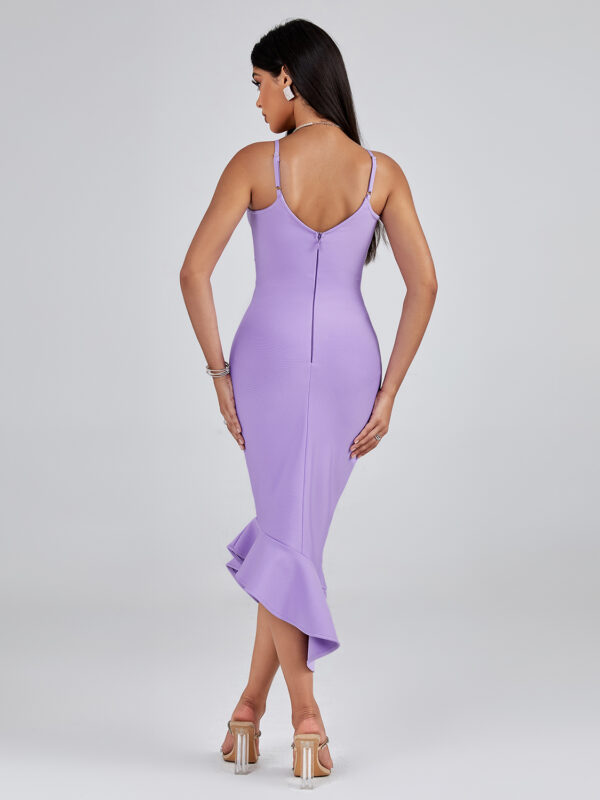 Spaghetti Strap Fishtail Bandage Dress 1