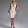 Spaghetti Stripe Backless Bandage Dress 7 Spaghetti Stripe Backless Bandage Dress 2