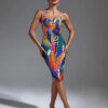 Statement Multicolor Midi Bandage Dress 8 Statement Multicolor Midi Bandage Dress 3