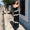 Tunnel Vision Long Halter Maxi Dress 11 shapeminow e59c52ef f3f7 48e1 b54e f9c36d9f2c3c | ShapeMiNow is your go-to store for all kinds of body shapers, dresses, and statement pieces.