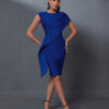 Chic Crewneck Ruffle Draped Dress 6 Chic Crewneck Ruffle Draped Dress 2