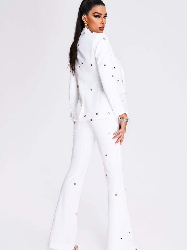 Elegant 2Piece Suit With Metal Details 2