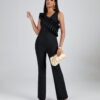 Executive Women Ruffled Bandage Jumpsuit 11 Executive Women Ruffled Bandage Jumpsuit 4