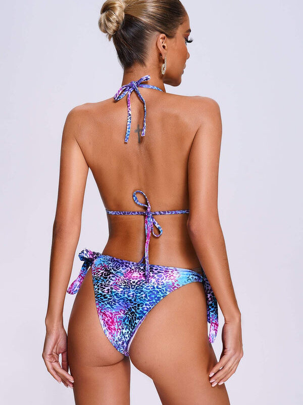 Leopard Crystallized Bikini Set 2