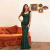 Luxury Sequins Mermaid Hem Dress 9 Luxury Sequins Mermaid Hem Dress 2